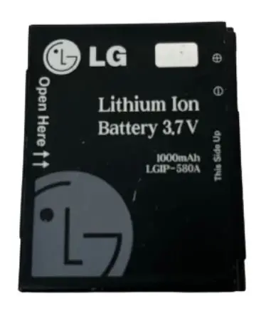 Battery Replacement: Lgip-580A For Lg Ku990 Viewty Hb620t Kc910 Renoir Kg130 Cu915 Cu920 1