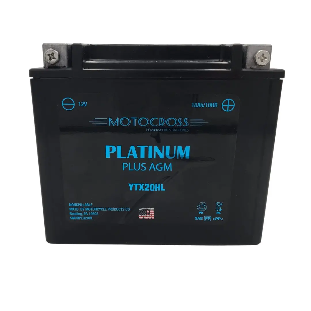 Battery Ytx20hl 310 Cca (Replaces Yuasa 20Hl-Bs) 1