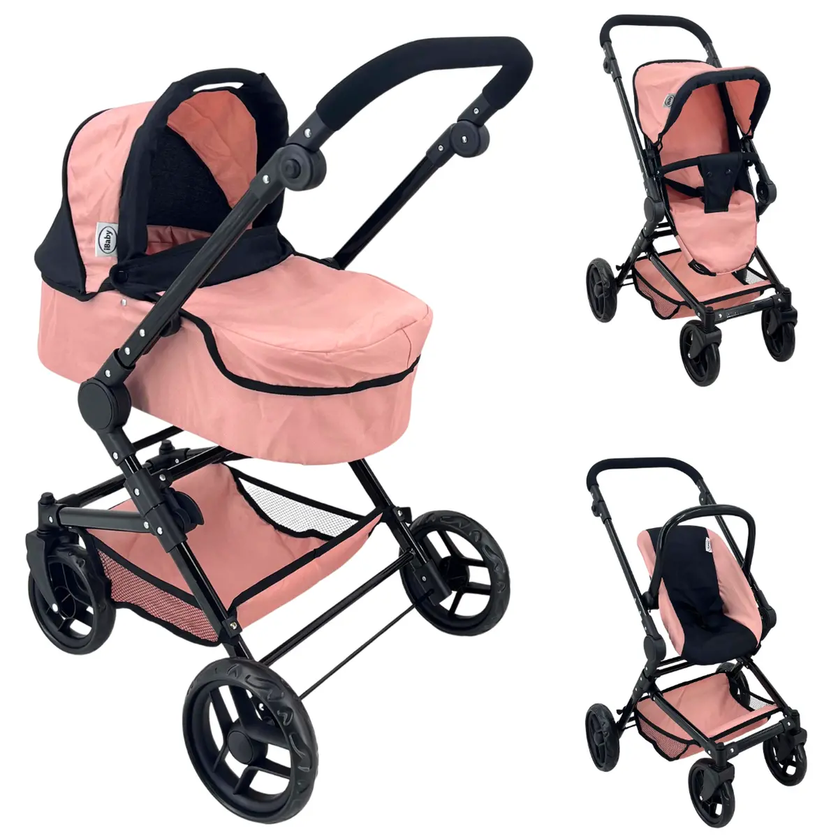 Carriolita De Juguete 3 En 1 Nera Combo Tré Ibaby 1