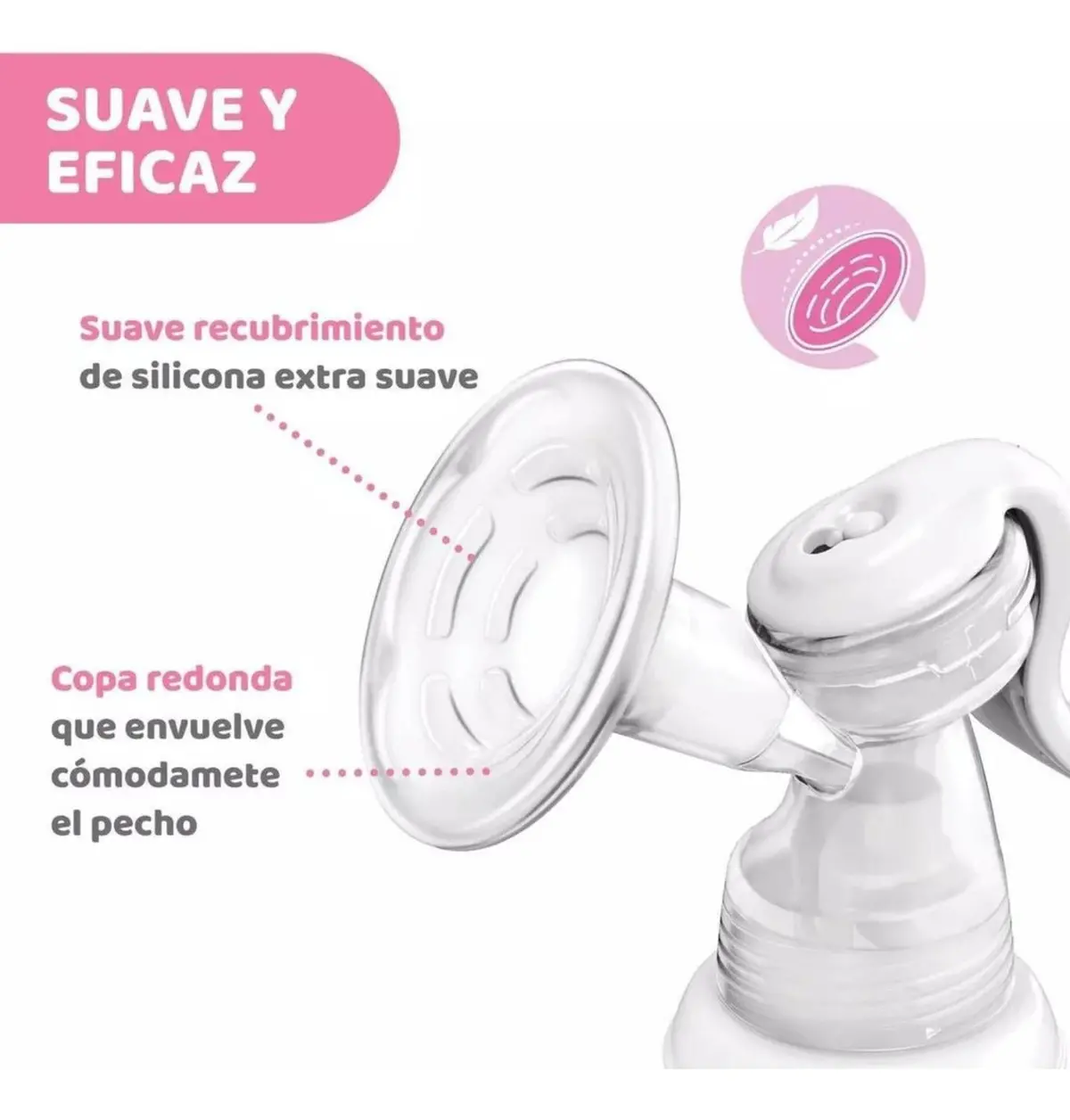 Sacaleche Manual Suave - 03471 Chicco 2