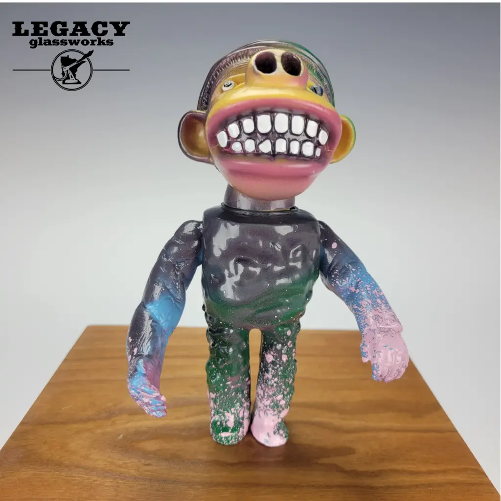 Binbizii Vinyl Toy X Emon Glassworks "Monkey" 1