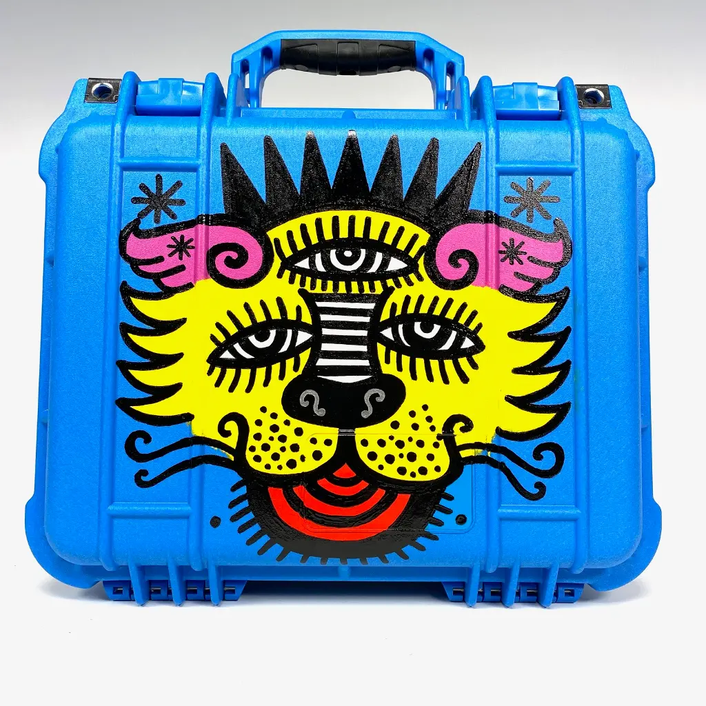 Black Daze Custom Pelican 1200 Case 1
