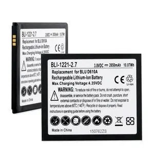Blu Blt-D610 D610a 3.8V 2650Mah Li-Ion Battery 1