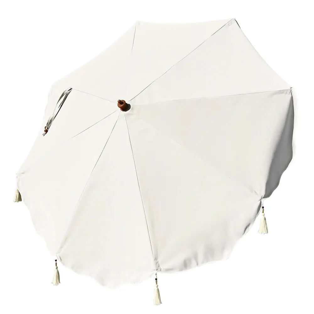 Lagarden Boho Fringe Umbrella Replacement Canopy 7Ft 8-Rib 5-10Yr 4