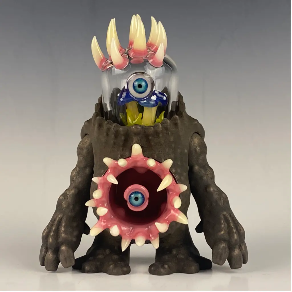 Brandon Martin X  Salt Glass Biomech Sculpture 1