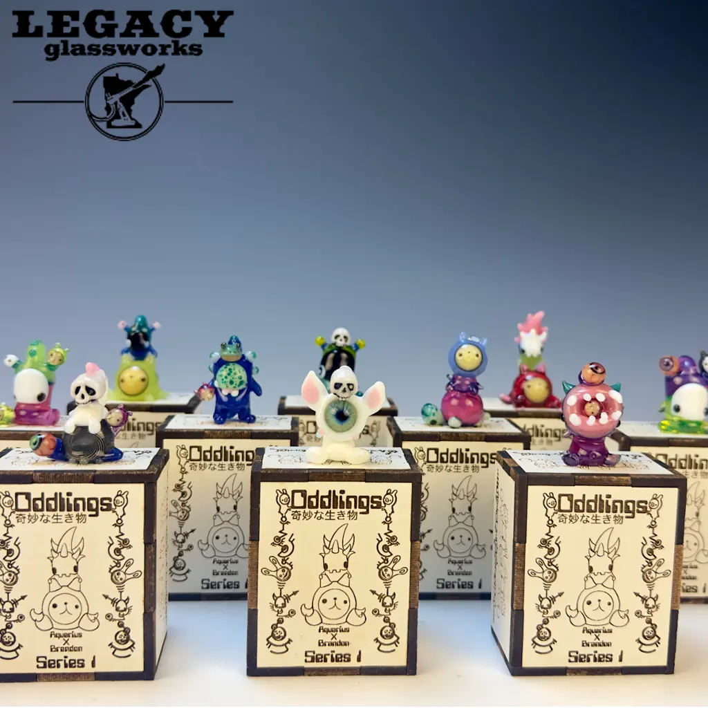 Brandon Martin X Aquarius Blind Box Collab Oddling Pendants 1