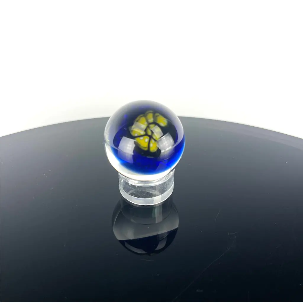 Found In The Flame X Bunk Glass Marble 2