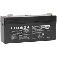 Bw 6V 3.4Ah Sealed Lead Acid 1