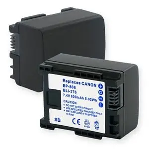 Canon Battery Bp-808 7.4V 800Mah 1