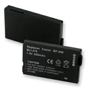 Canon Bp-208 Li-Ion 850Mah 1