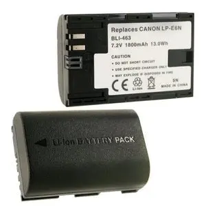 Canon Lp-E6n Lp-E6n Lp E6n Battery For Canon Eos 5D Mark Ii Iii Iv 70D 80D 90D Lc-E6e 1