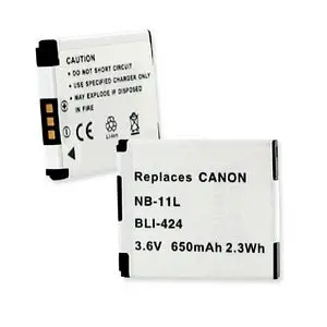 Canon Nb-11L 3.6V 650Mah Battery 1