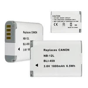 Canon Nb-12L 3.6V 1800Mah Li-Ion Replacement 1