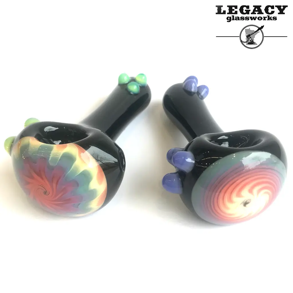 White Chocolate Tie Dye Cap Spoon 1