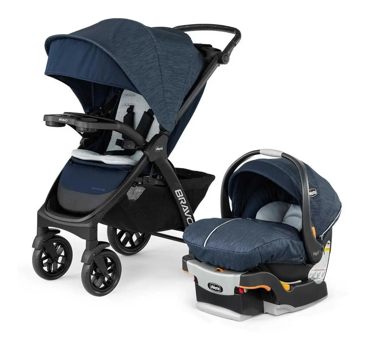 Carriola Bravo Le Trio Travel System - Harbor Chicco 1