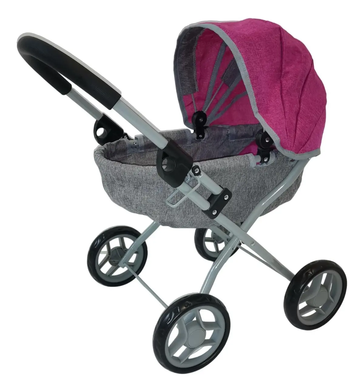 Carriolita De Juguete Para Muñecas Clasic Ibaby Nix Rosatto 1