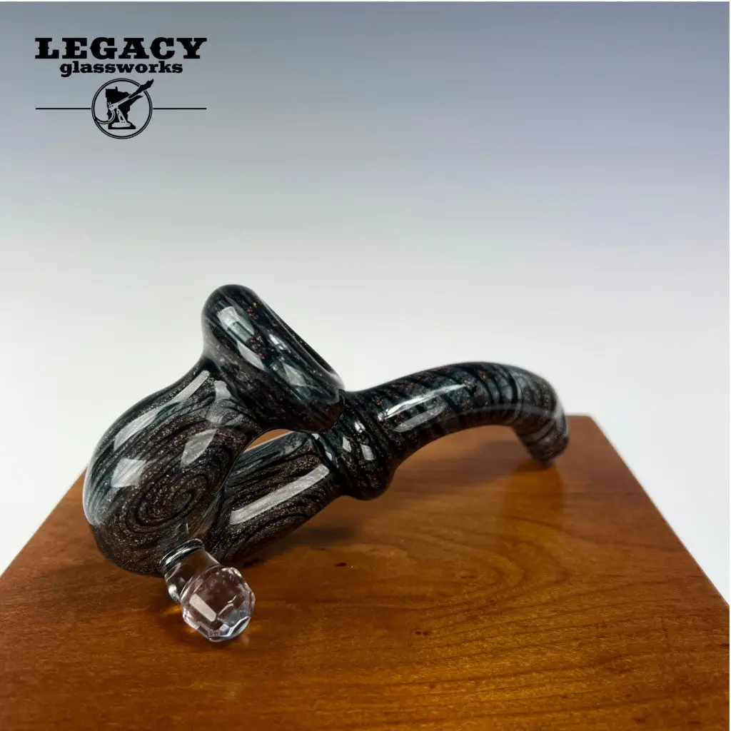 Cherry Glass Faceted Dichroic Sherlock 1