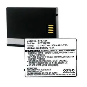 Cisco Linksys Wip300 Wip320 3.7V 1000Mah Li-0Ion Battery 1