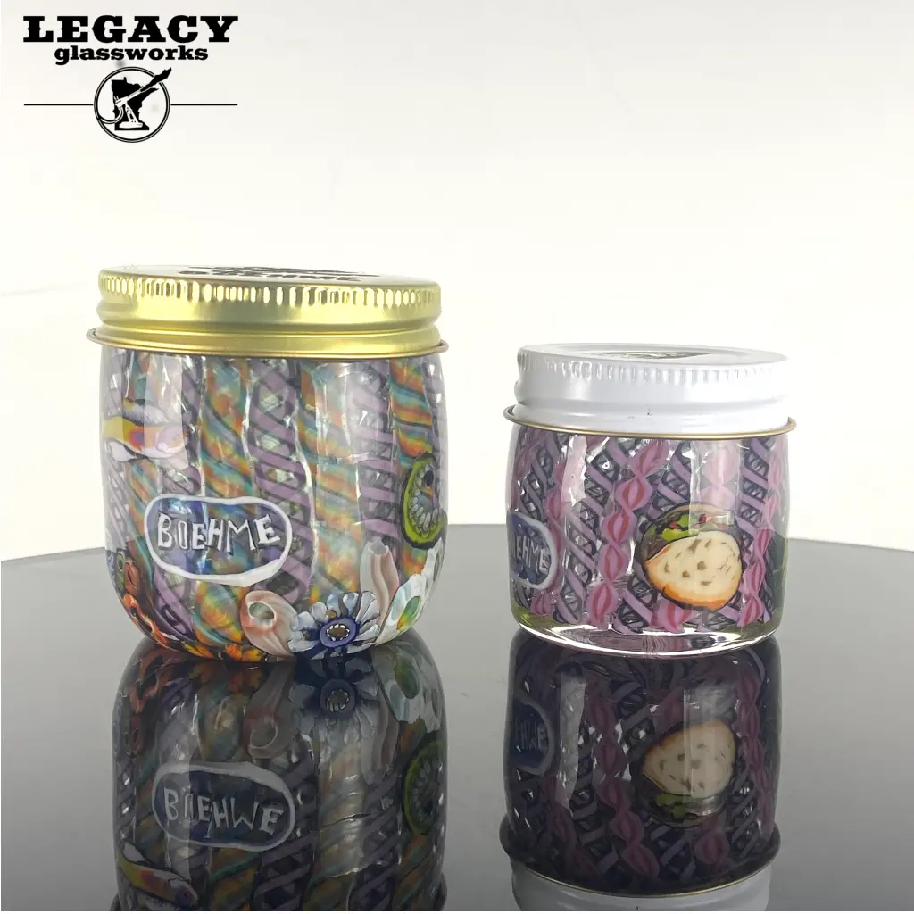 Stephen Boehme Canework Jars 1