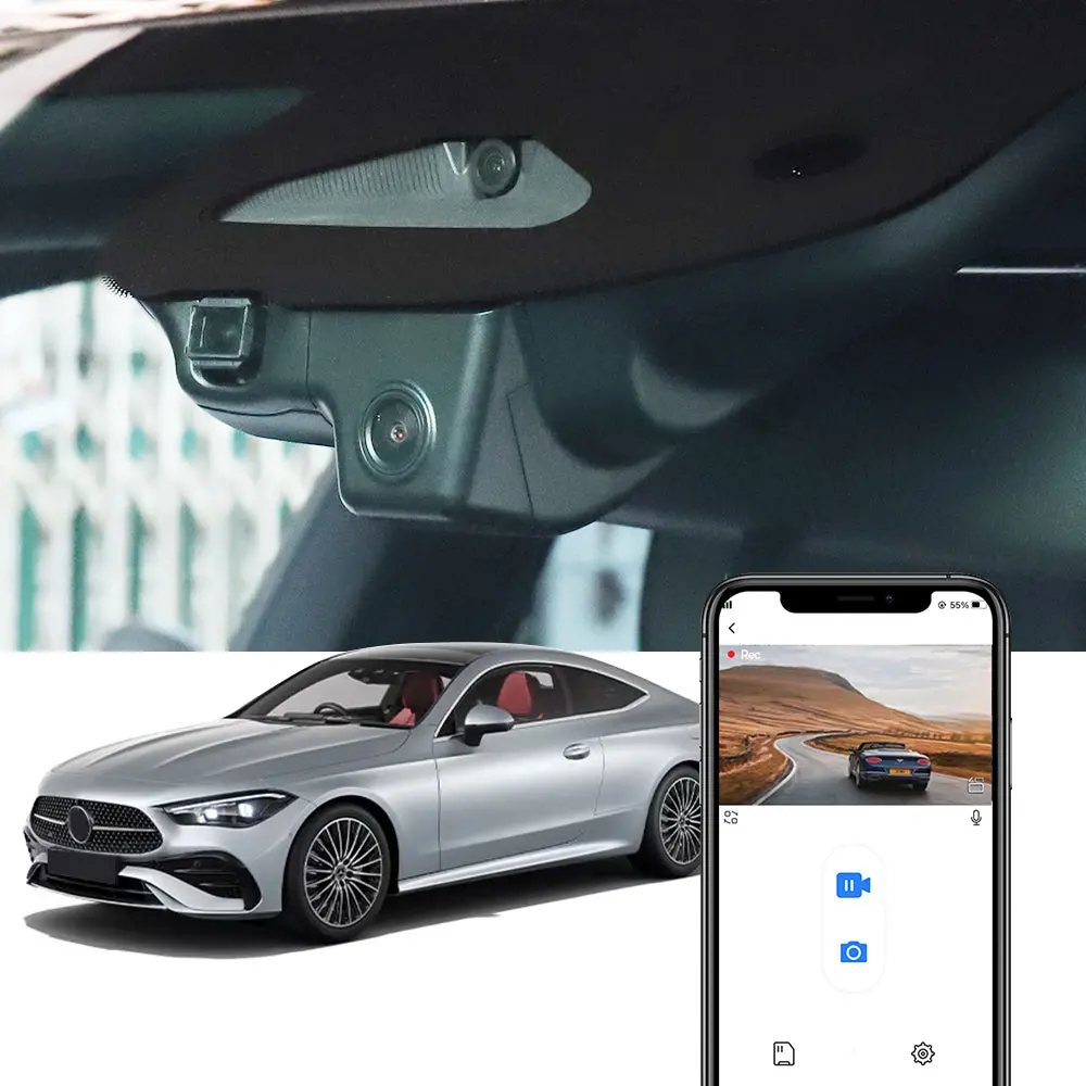 Fitcamx Dash Cam For Mercedes Benz Cle Coupe C236 2023 2024 1