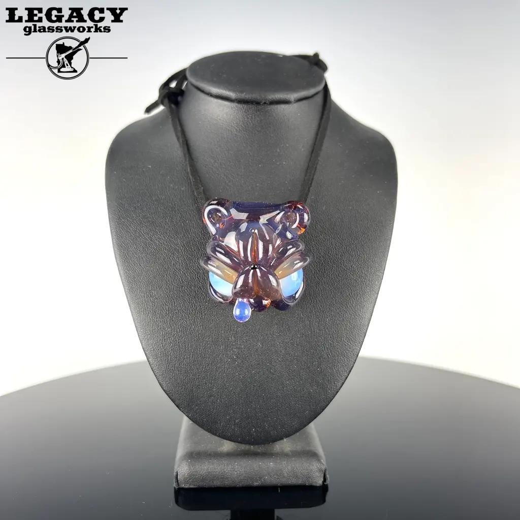 Casto Drippy Spunion Pendant (Dark Chocolate Opal) 1