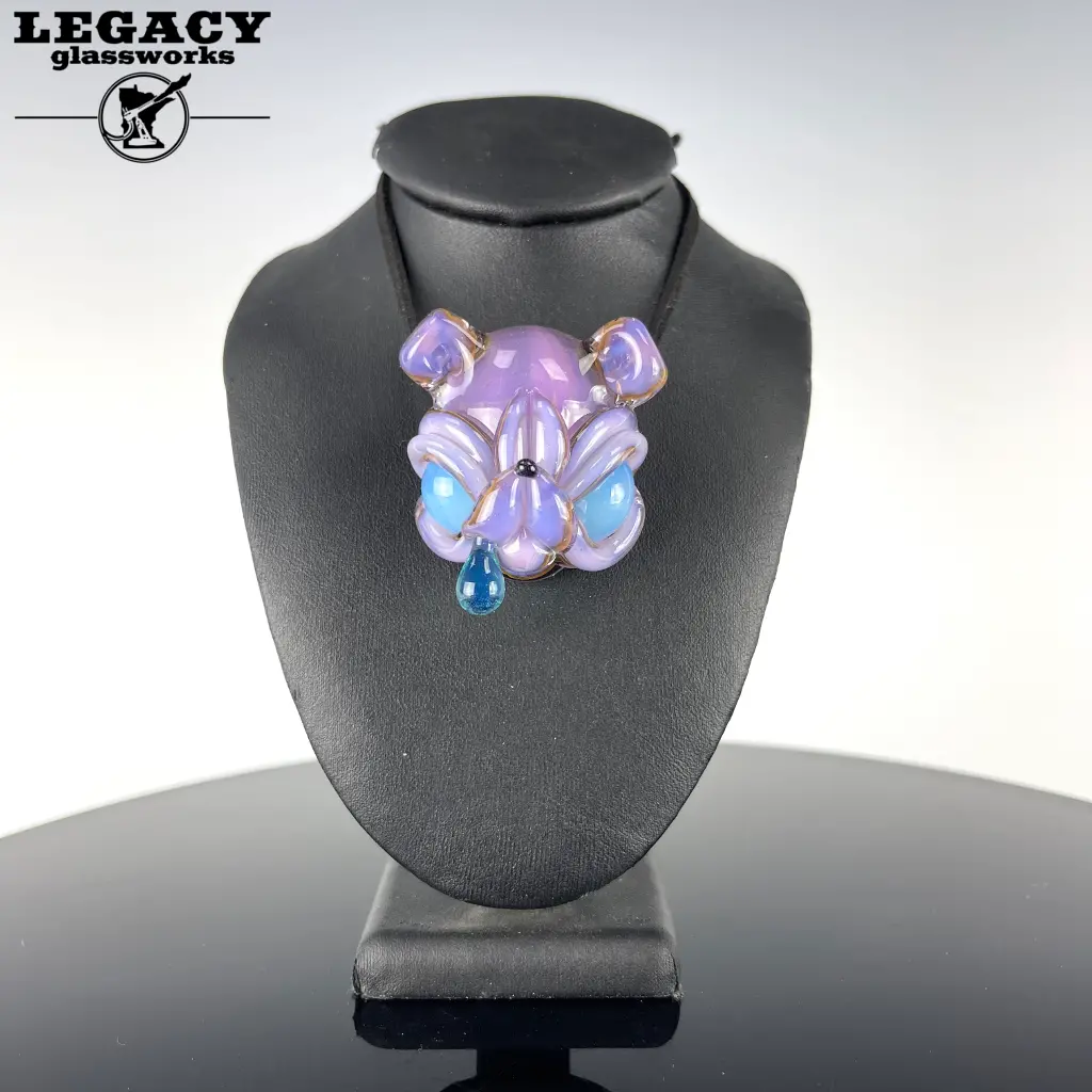 Casto Drippy Spunion Pendant (Wysteria/Gold Fume/Stardust) 1
