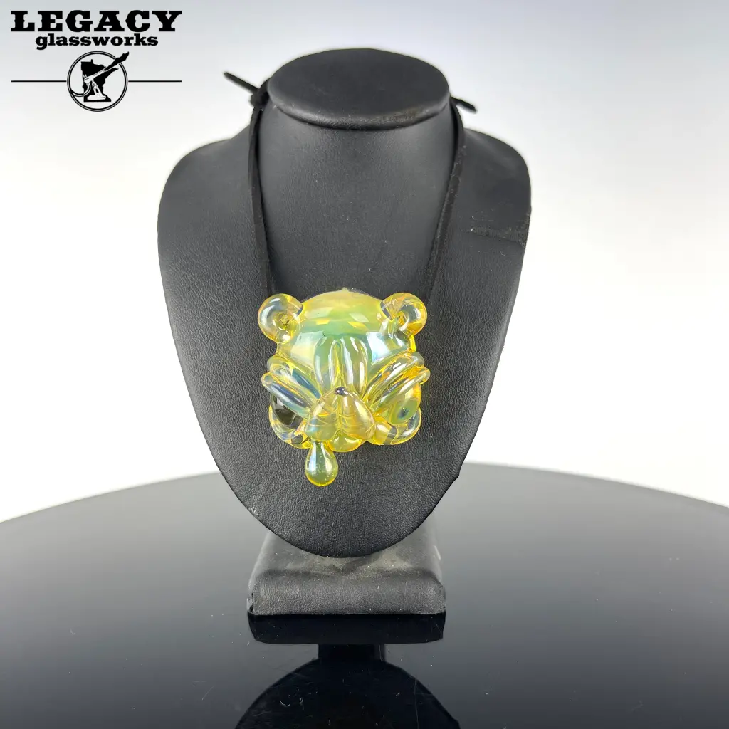 Casto Drippy Spunion Pendant (Silver Fume) 1