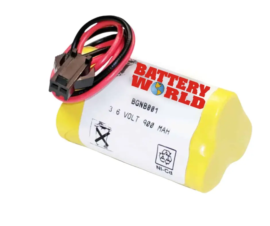 Custom Packs For Emergency Light Ni-Cd 900Mah 3.6V 1