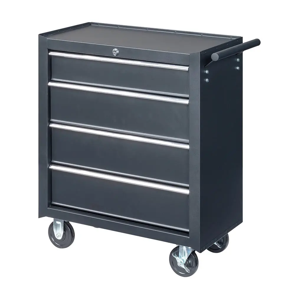 Yescom Rolling Tool Chest 24 In. 4-Drawer Lockable 1