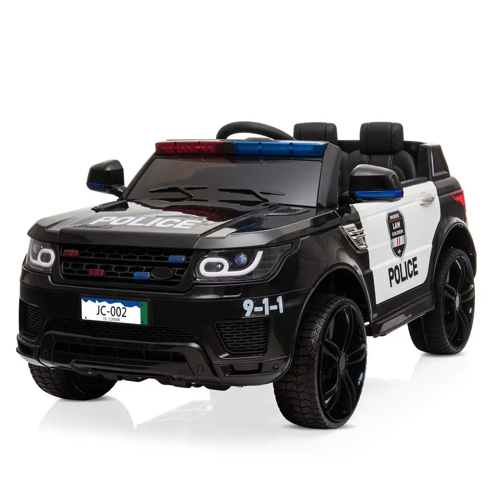 Yescom 12V Ride On Police Car Remote Control Headlights & Mp3 1