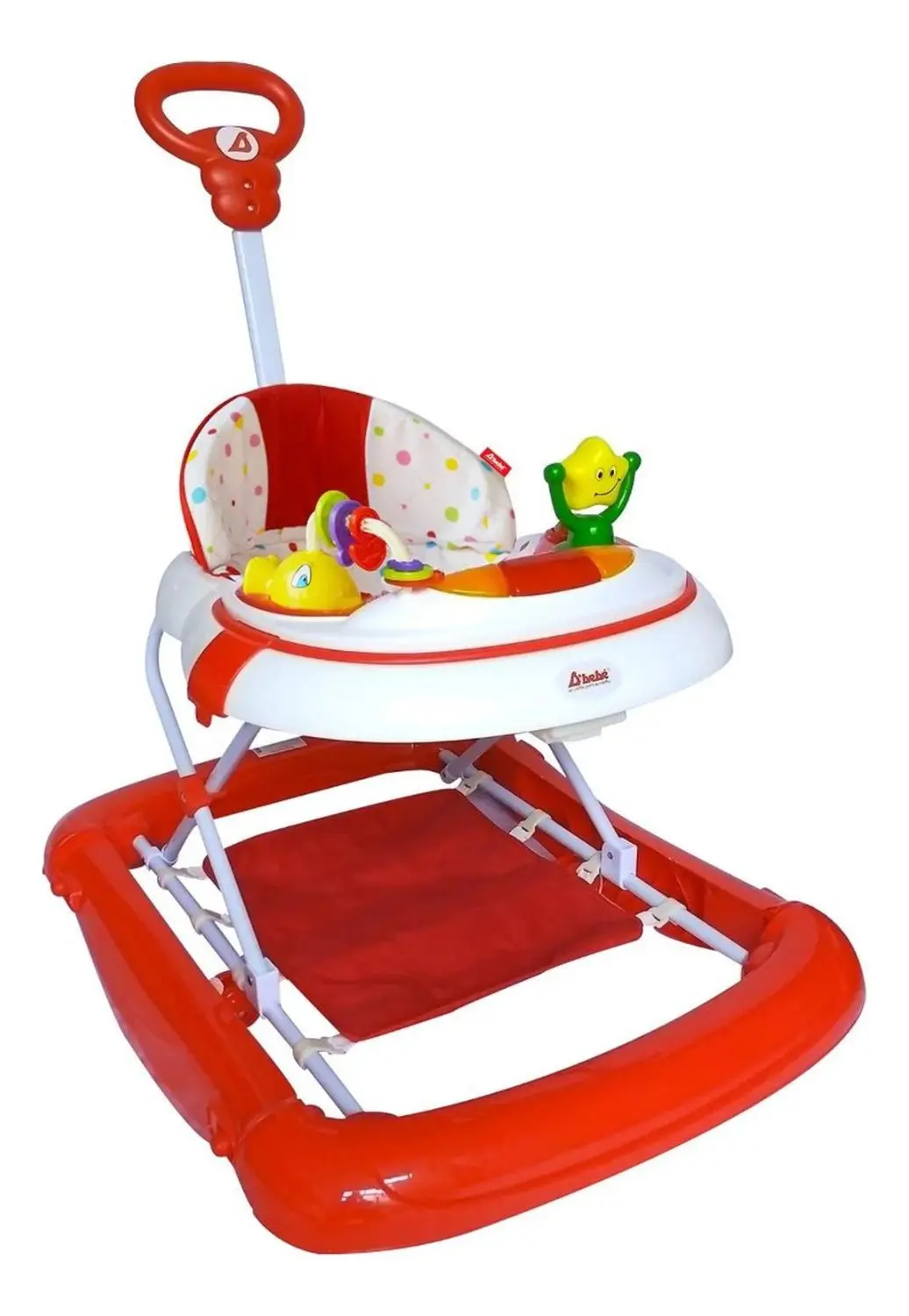Andadera Rocking Star Rojo De Bebe 75 Roja 1
