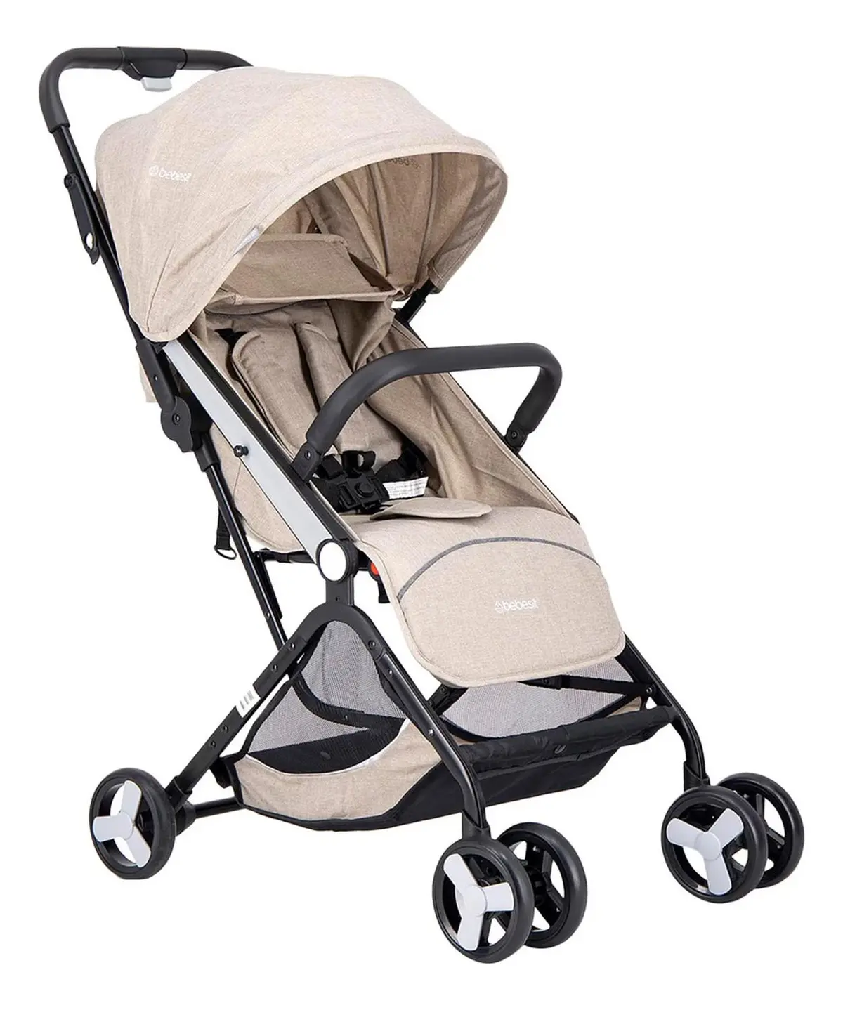 Carriola Para Bebe Plegado Compacto Flex - Beige - Bebesit 1
