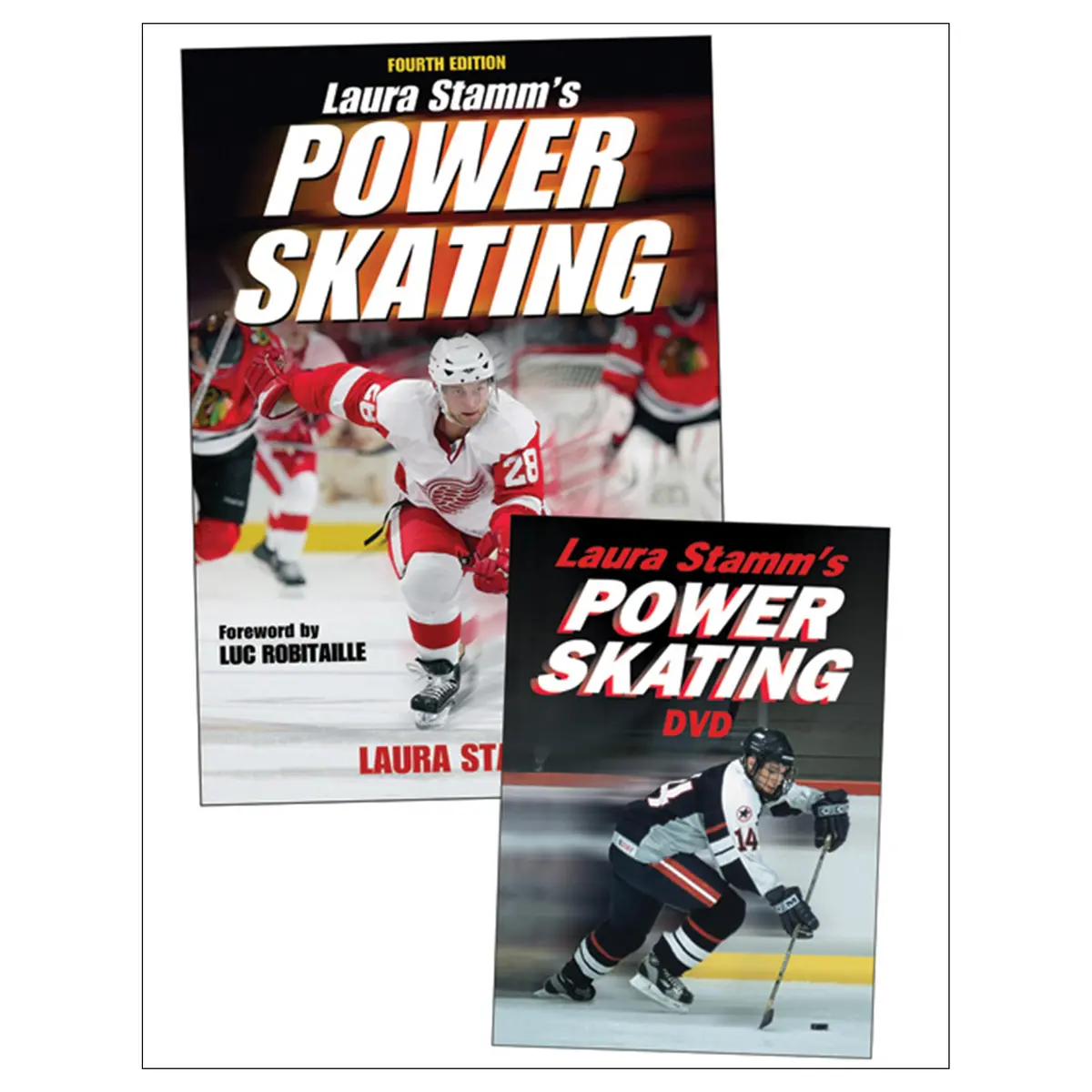 Laura Stamm's Power Skating Book-4Th Edition/Dvd Package 1
