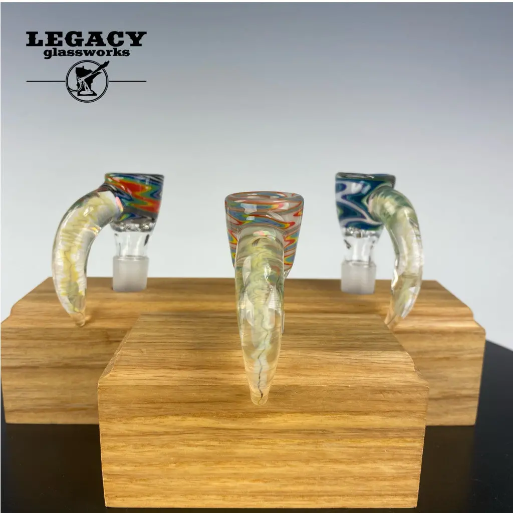 Dz Glass Worked 14Mm Horn Slide 1
