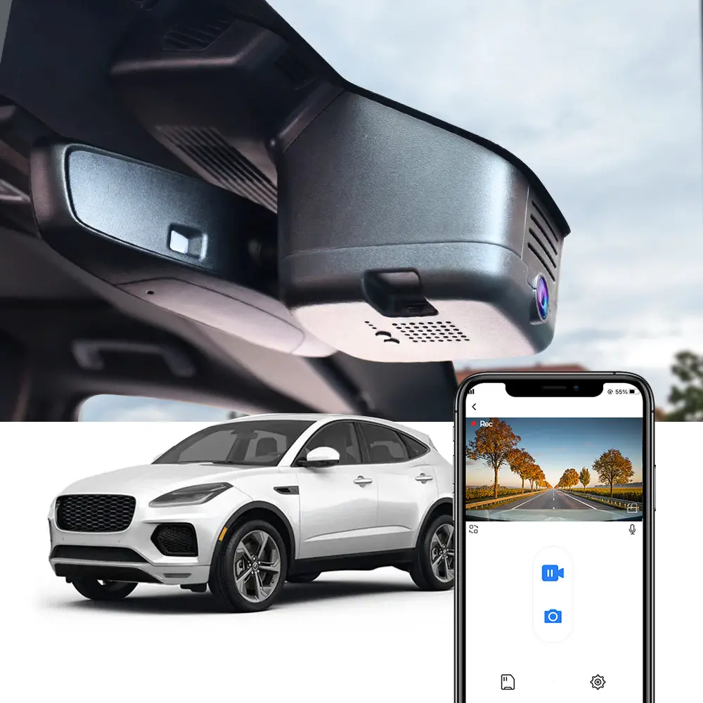 Fitcamx Dash Cam For Jaguar E-Pace 2024 2025 1