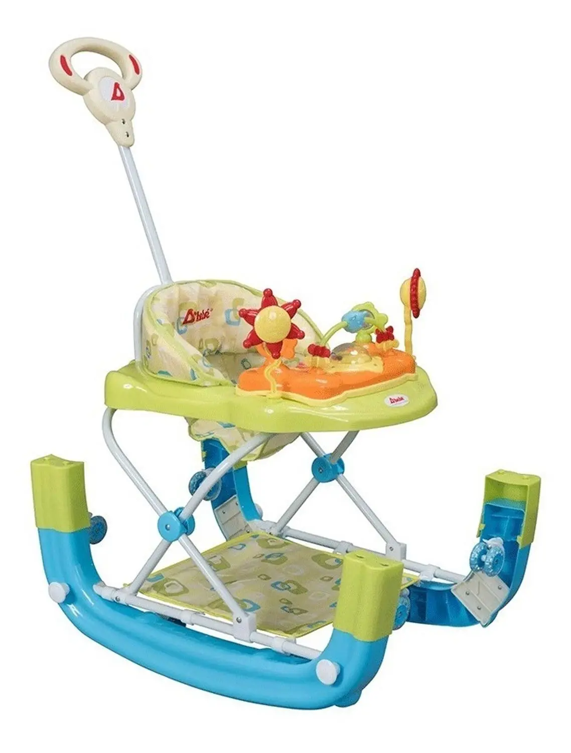 Andadera Mecedora Sunshine Rosa De Bebe 1
