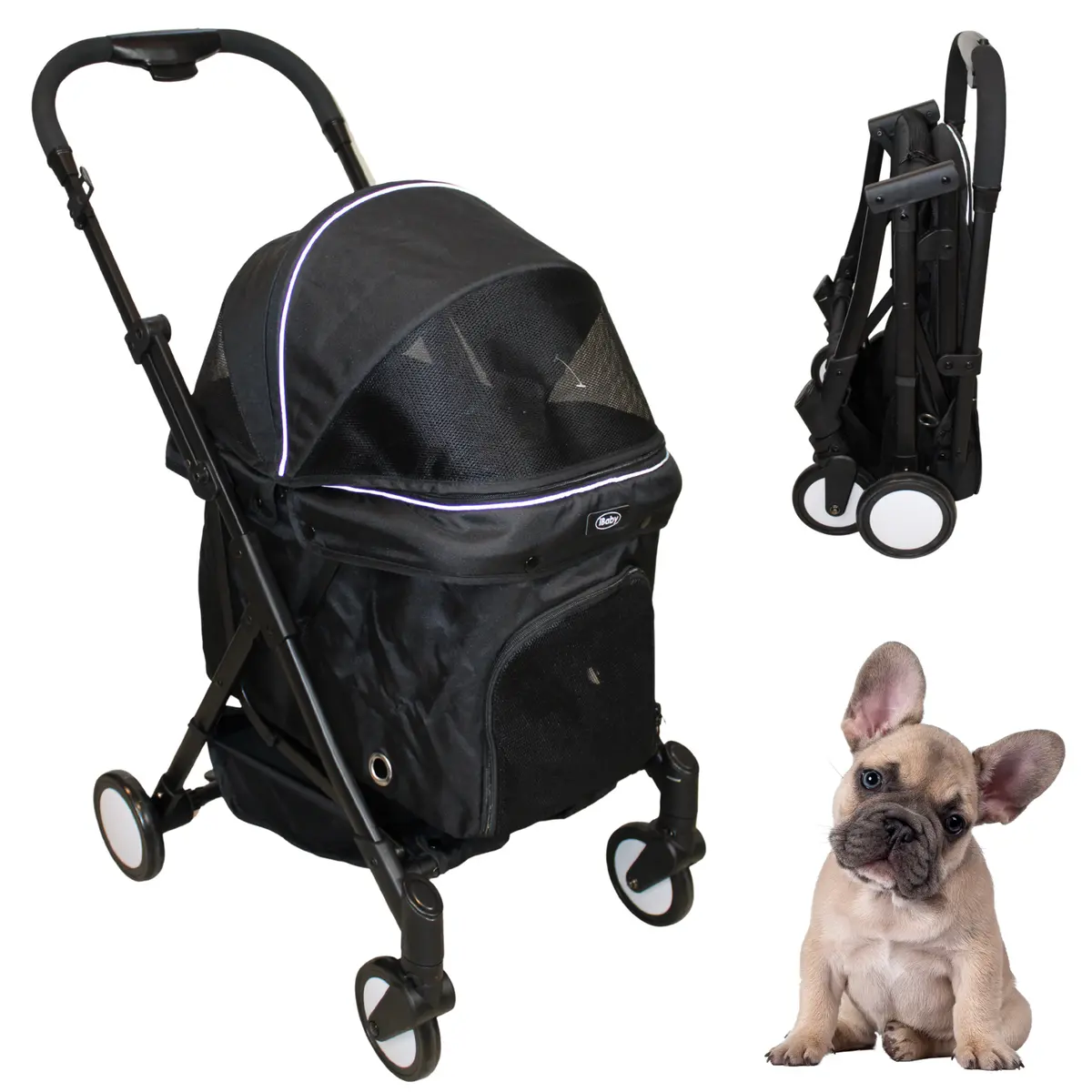 Carriola Para Mascota Plegable Pet Layka Ibaby 1