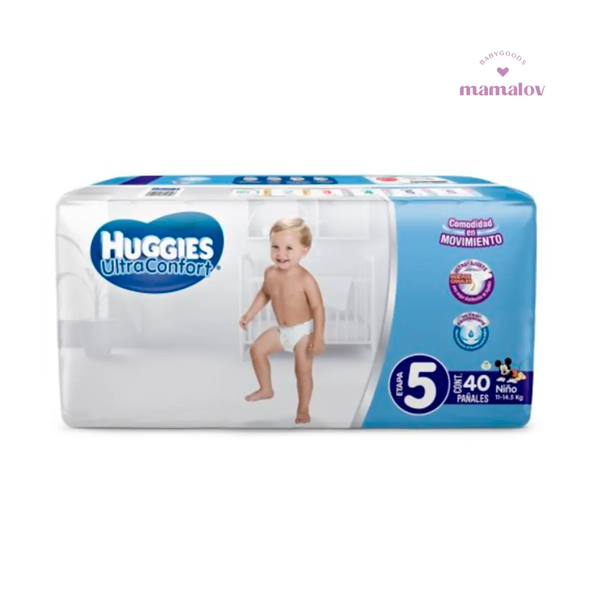 Pañal Ultra Etapa 5 De Niño - 64860 Huggies 1