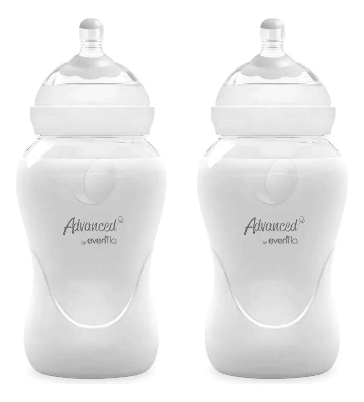 Biberones Para Bebé Set 2 Pzas Evenflo Advanced 9Oz Transp 1