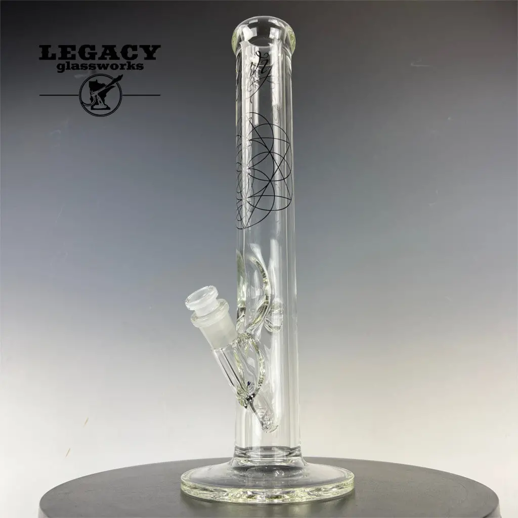 Envy Glass 50X7mm 15" Clear Straight Tube 1