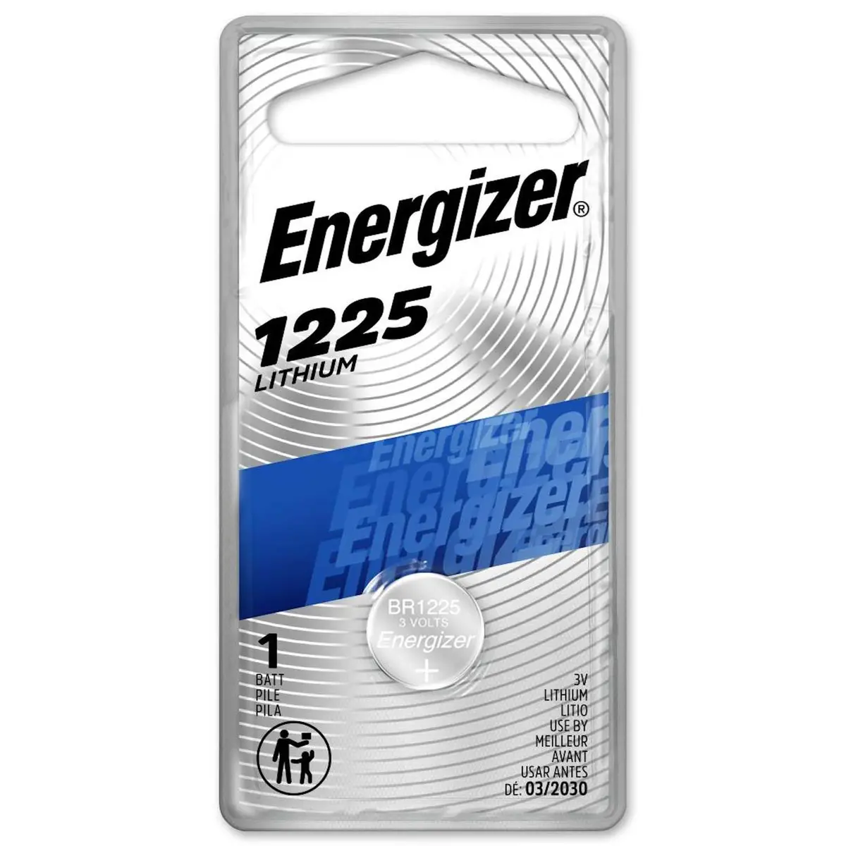 Energizer 1225 3V Lithium Battery 1