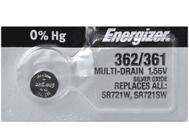 Energizer 362 Silver Oxide Battery 1