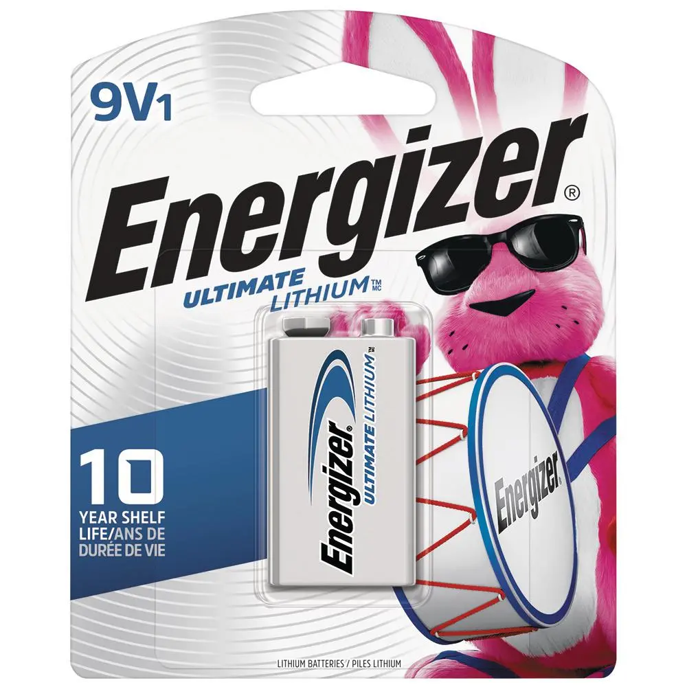 Energizer 9V Lithium Battery 1