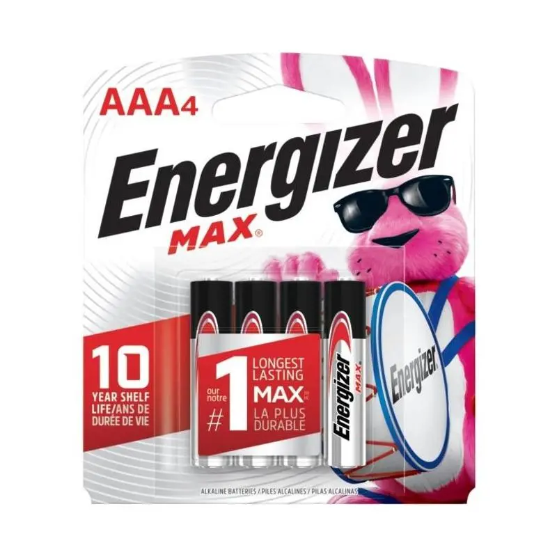 Energizer Aaa Alkaline Batteries (4-Pack) 1