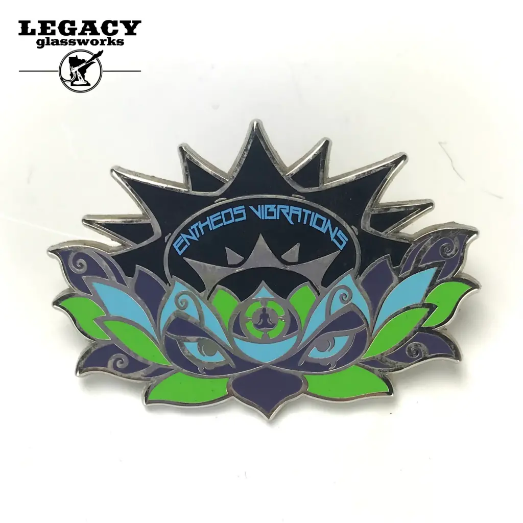 Entheos Vibrations Enamel Pin 1