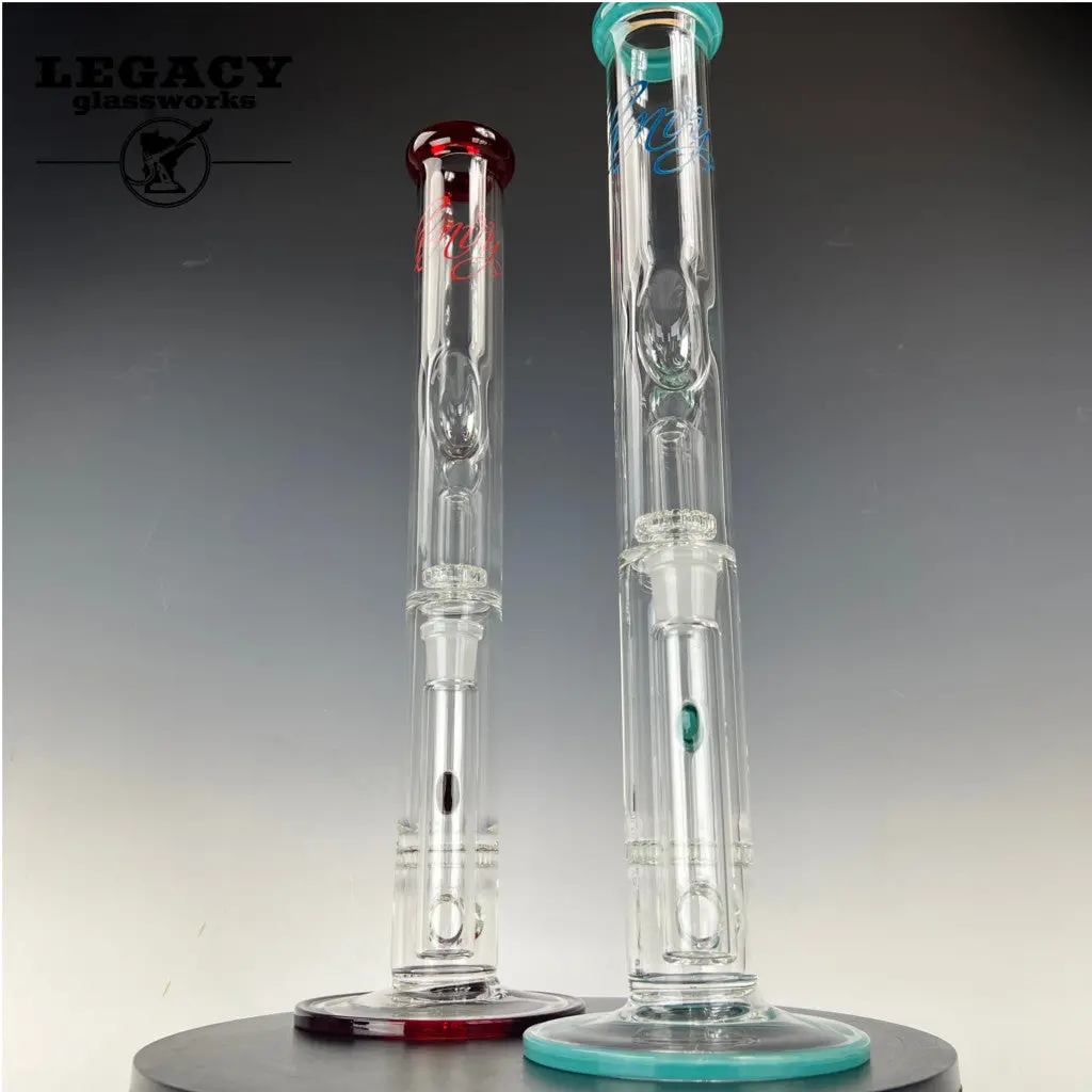 Envy Glass 50X5mm 18" Color Dual Perc Tubes 1