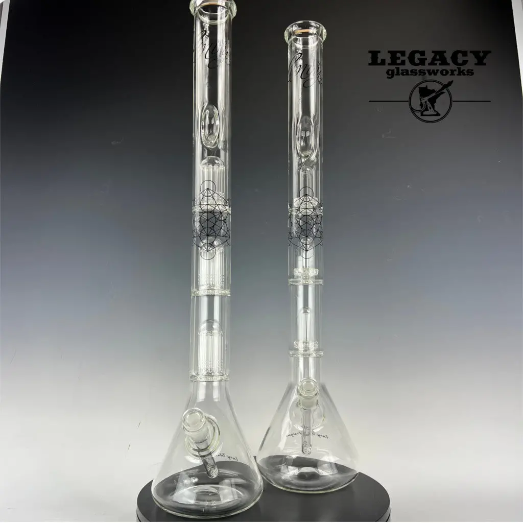 Envy Glass 25" Triple Perc Beaker 1