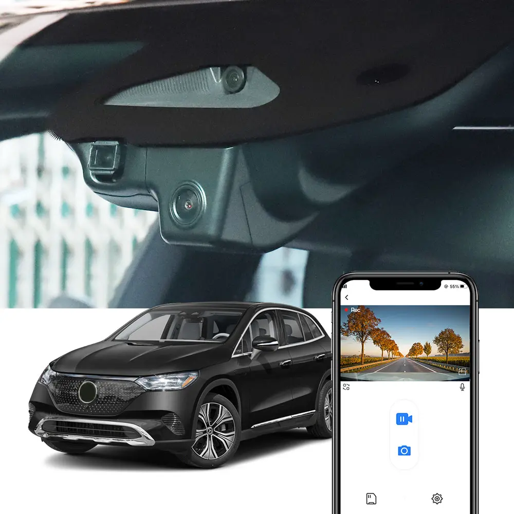 Fitcamx Dash Cam For Mercedes-Benz Eqe Suv 2023 -2025 1