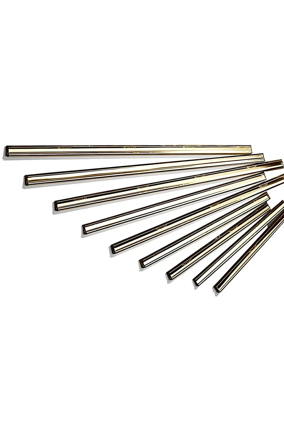 Ettore Master Brass Channels With Rubber (You Choose) 1