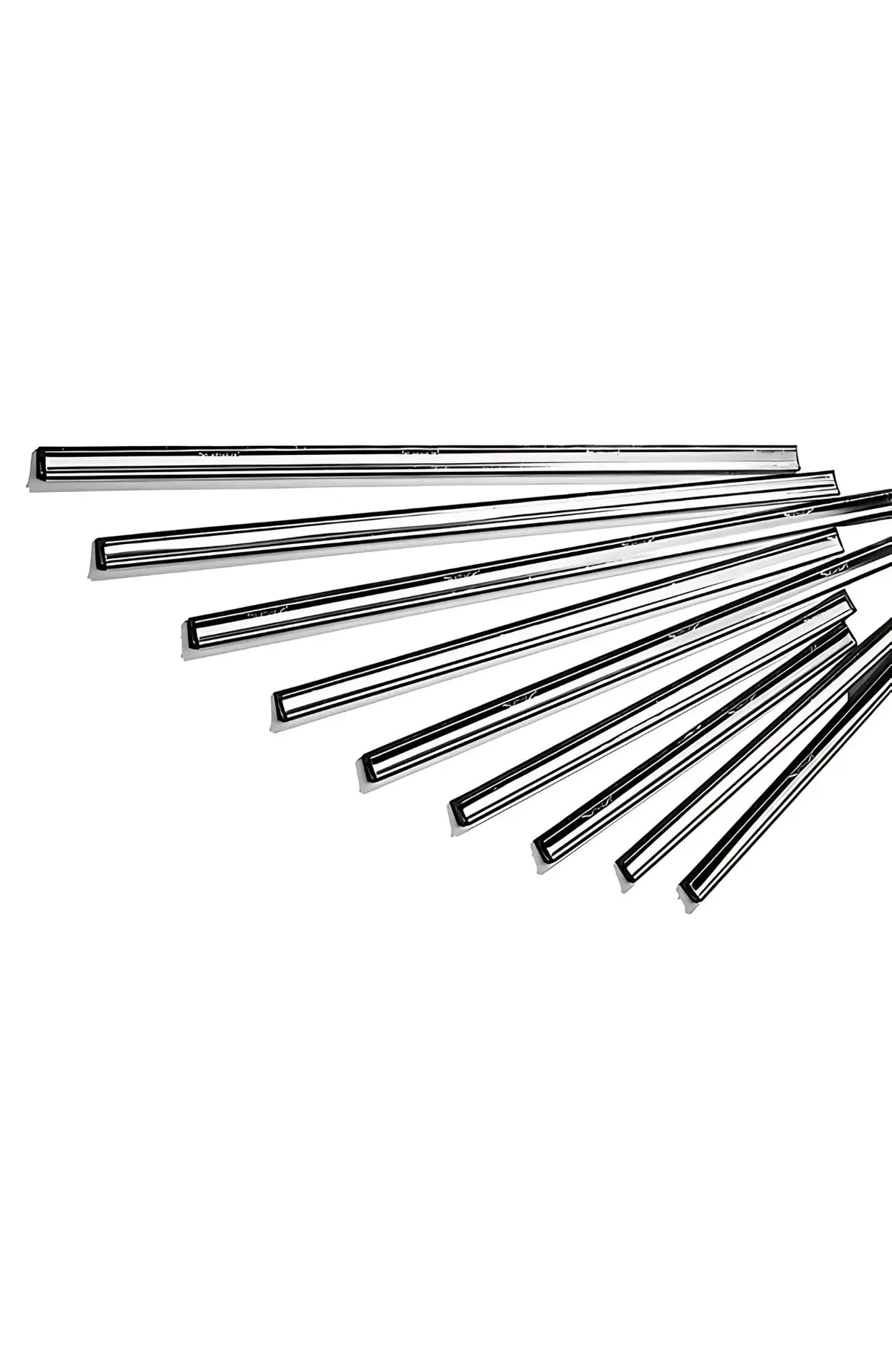 Ettore Master Stainless Steel Channels With Rubber (You Choose) 1